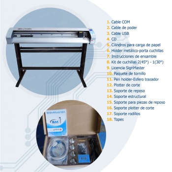 Plotter de corte IMPA CT 1300A